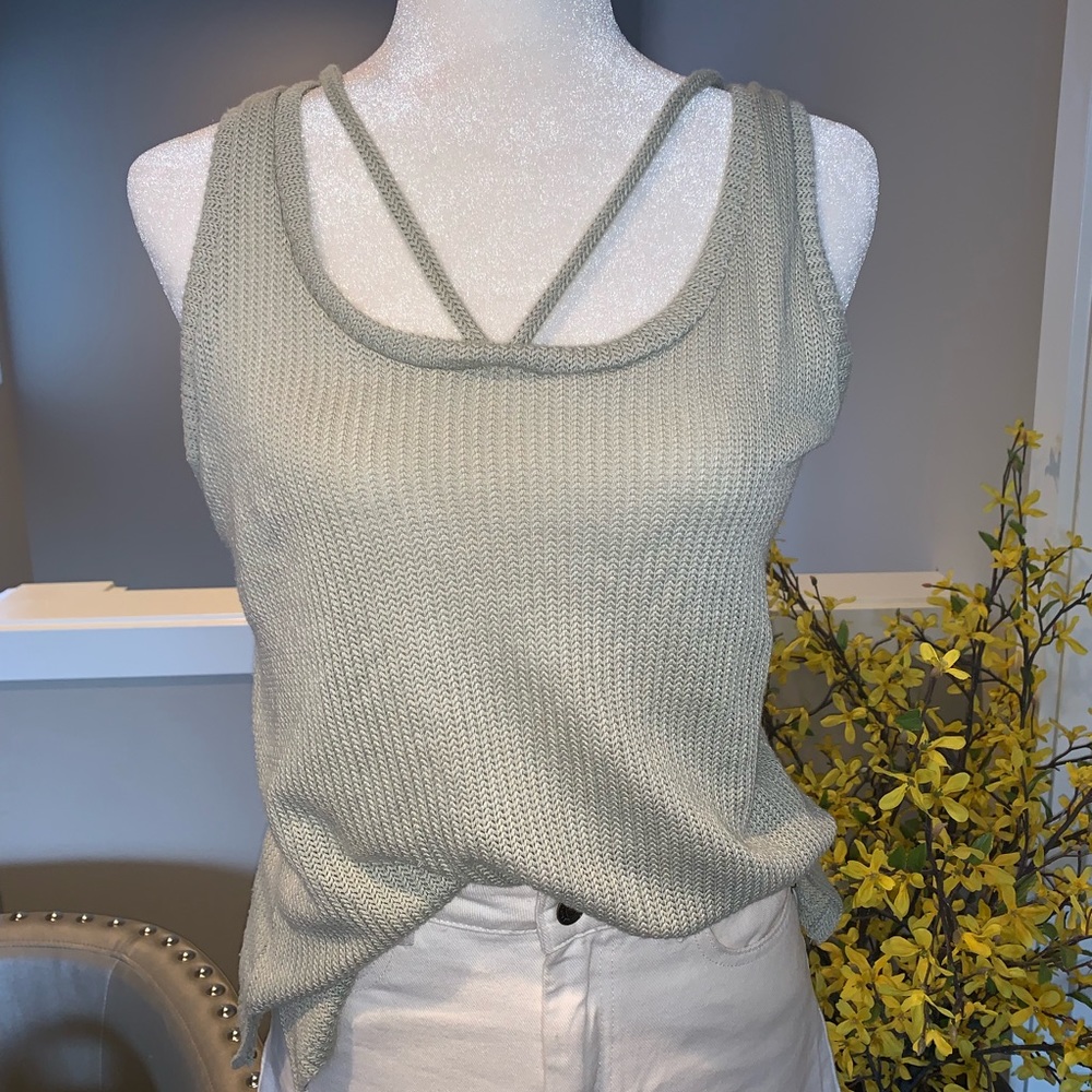 🌿 Sage Knit Tank 🌿